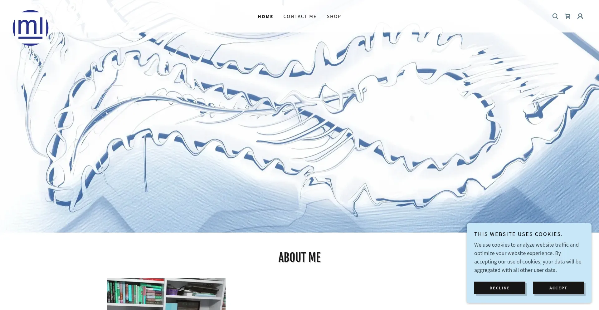 Website screenshot of Mattlannan.com