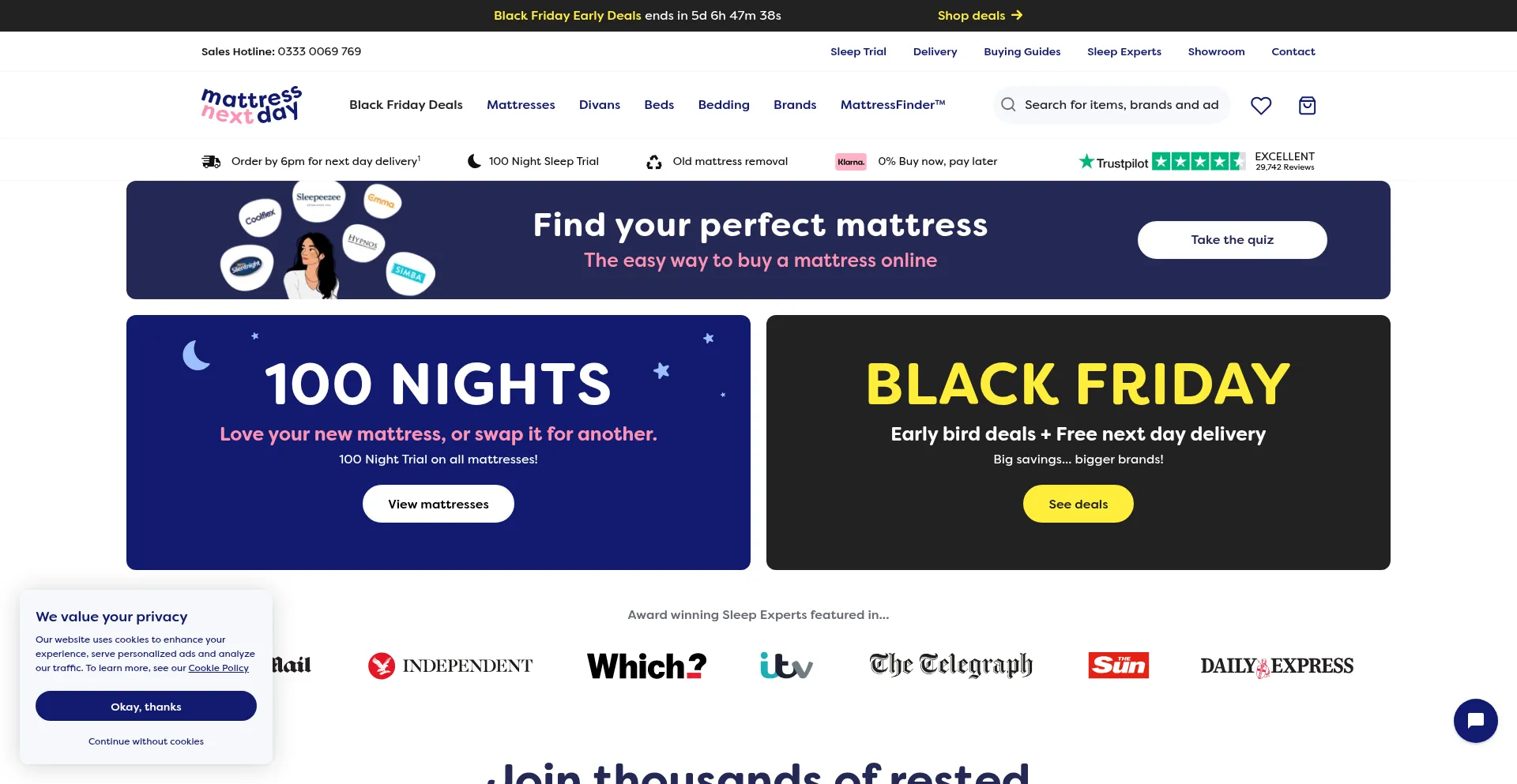 Mattressnextday.co.uk