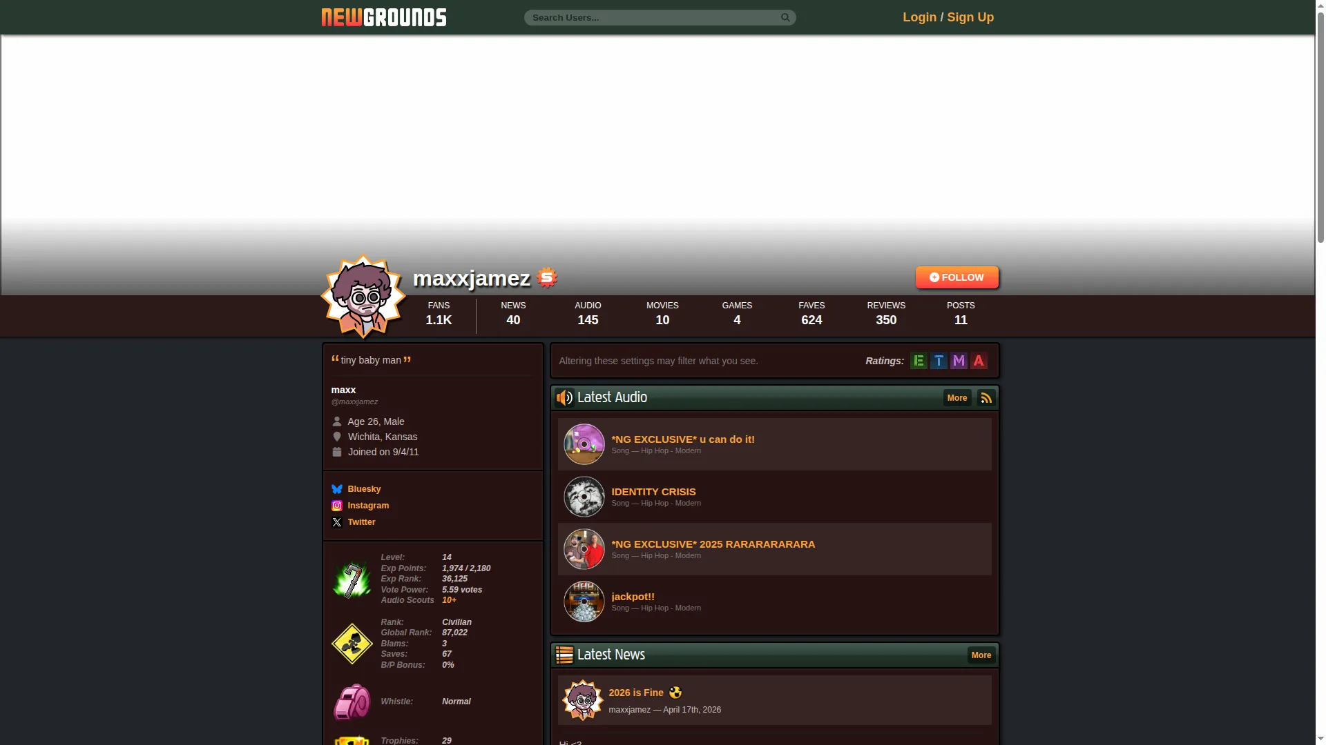 Maxxjamez.newgrounds.com