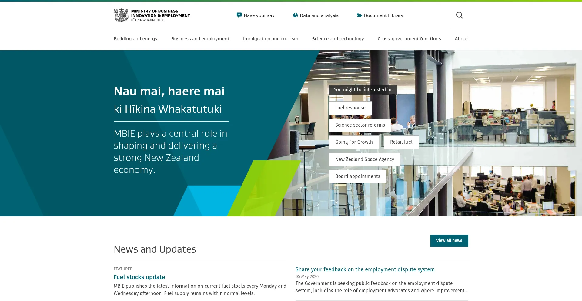 Mbie.govt.nz