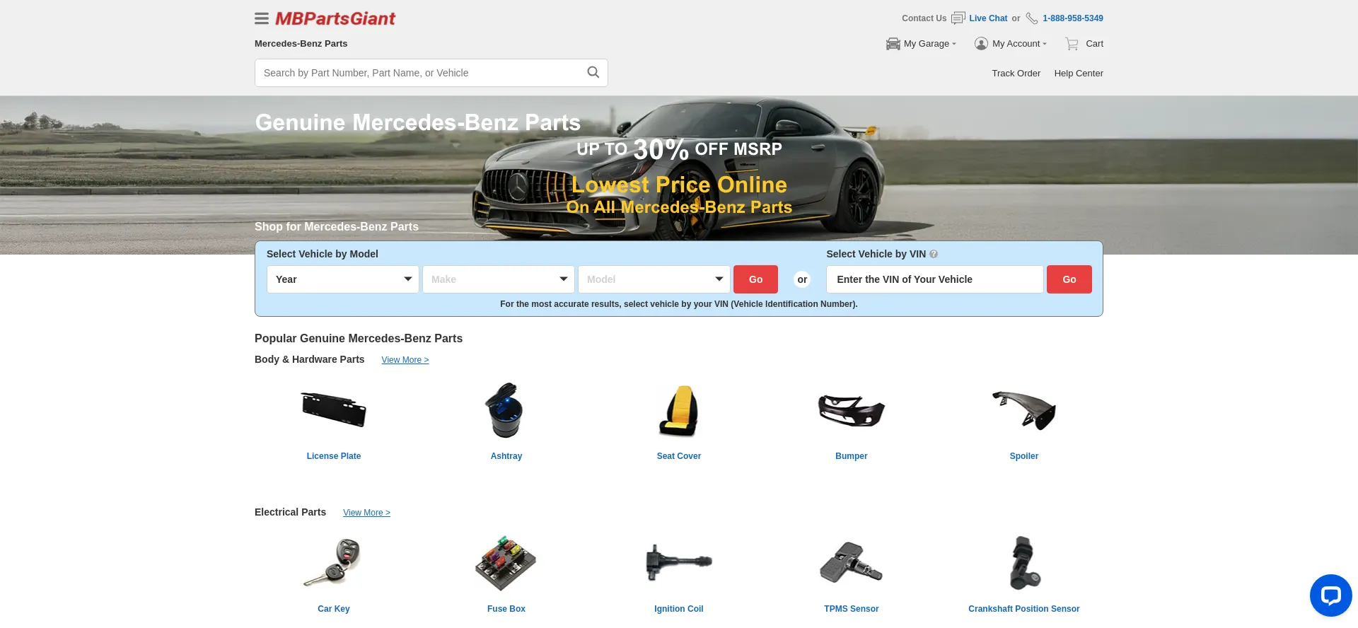 Mbpartsgiant.com