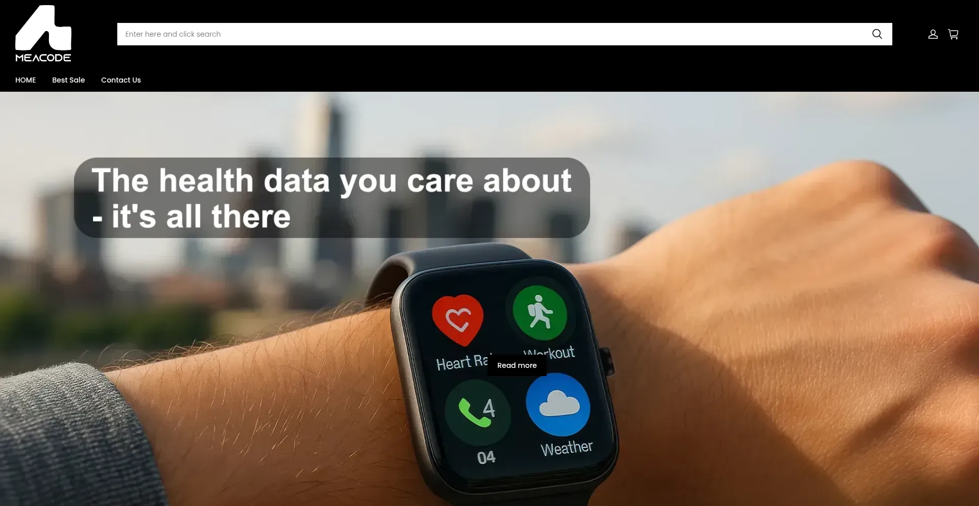 Website screenshot of Meacode-nz.com
