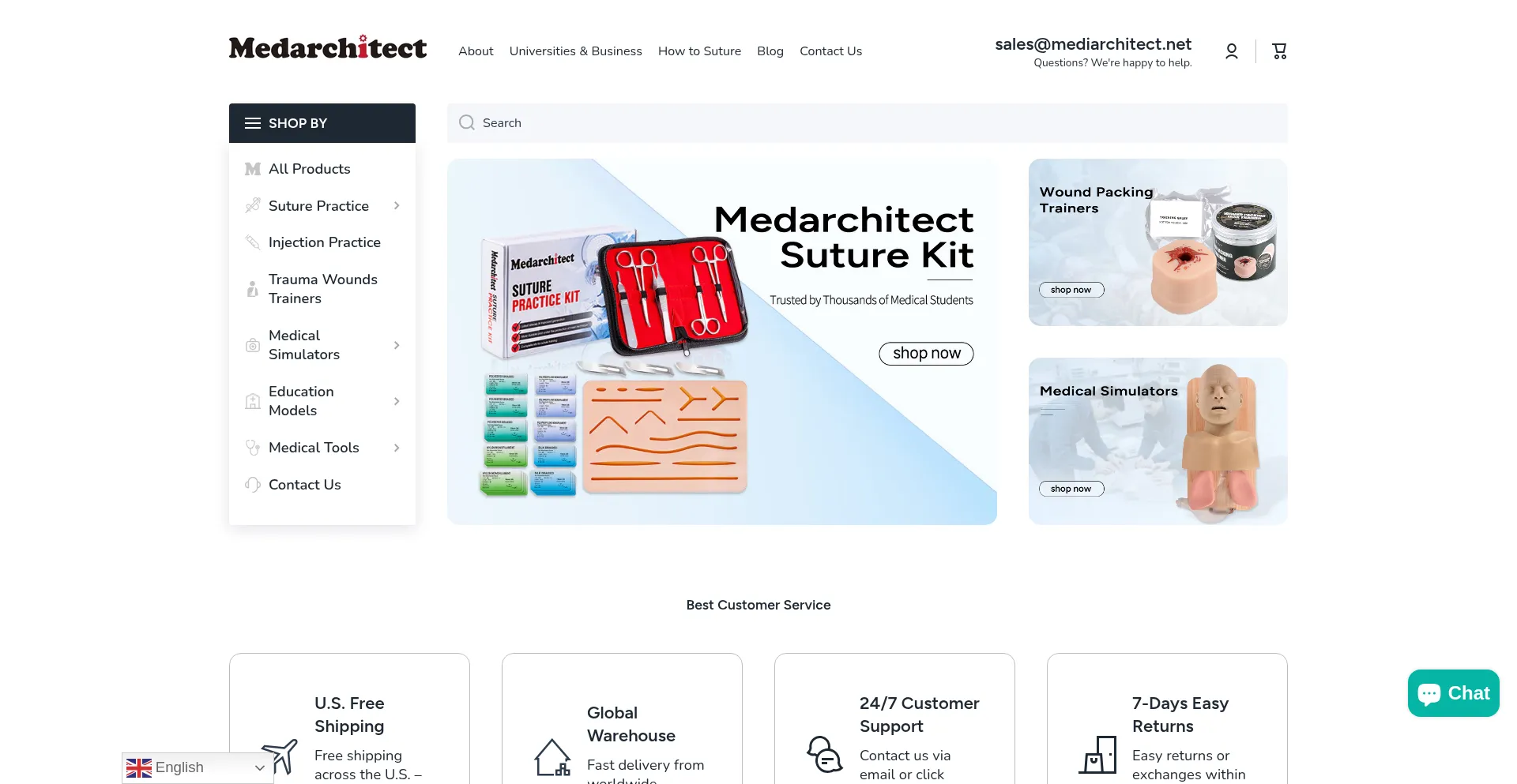 Website screenshot of Mediarchitect.net