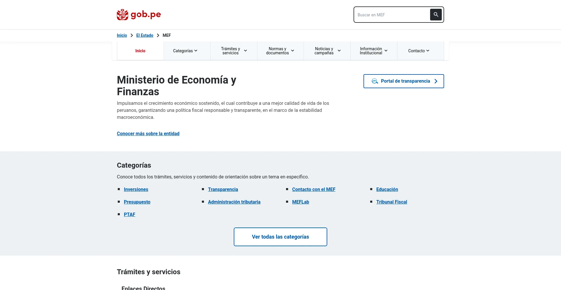 Mef.gob.pe