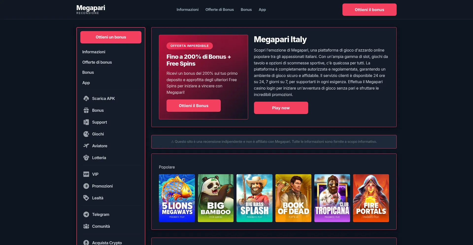 Megapariitaly.com