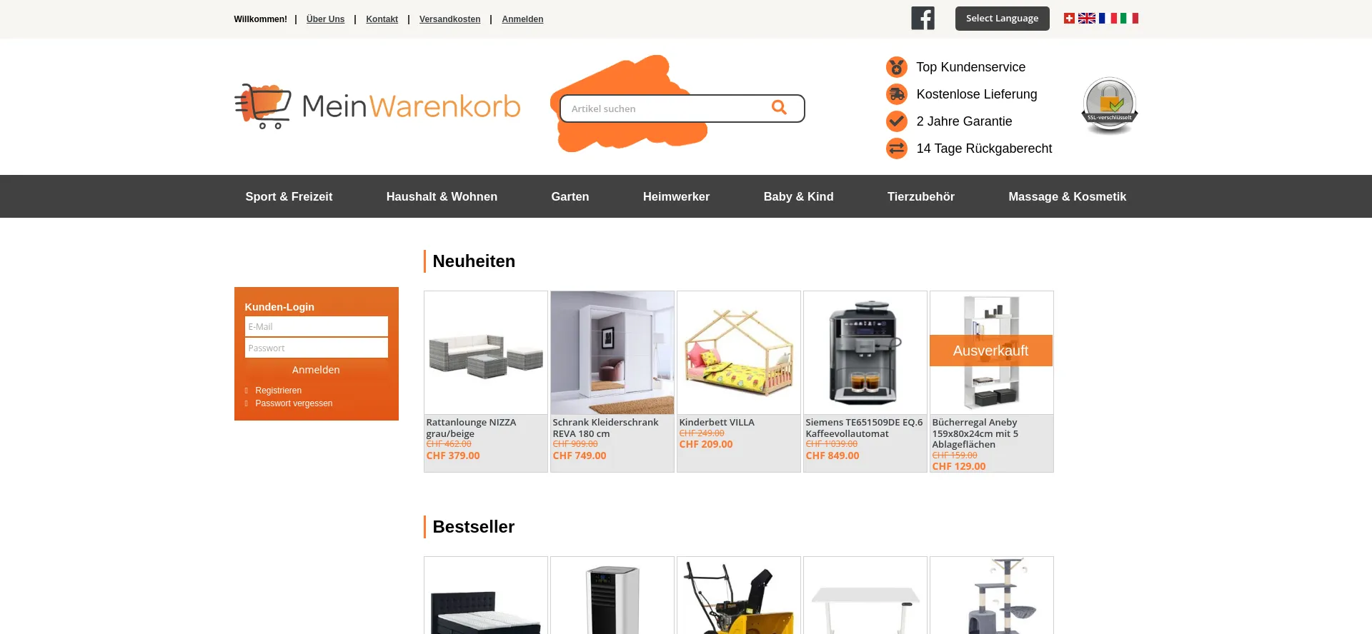 Meinwarenkorb.ch