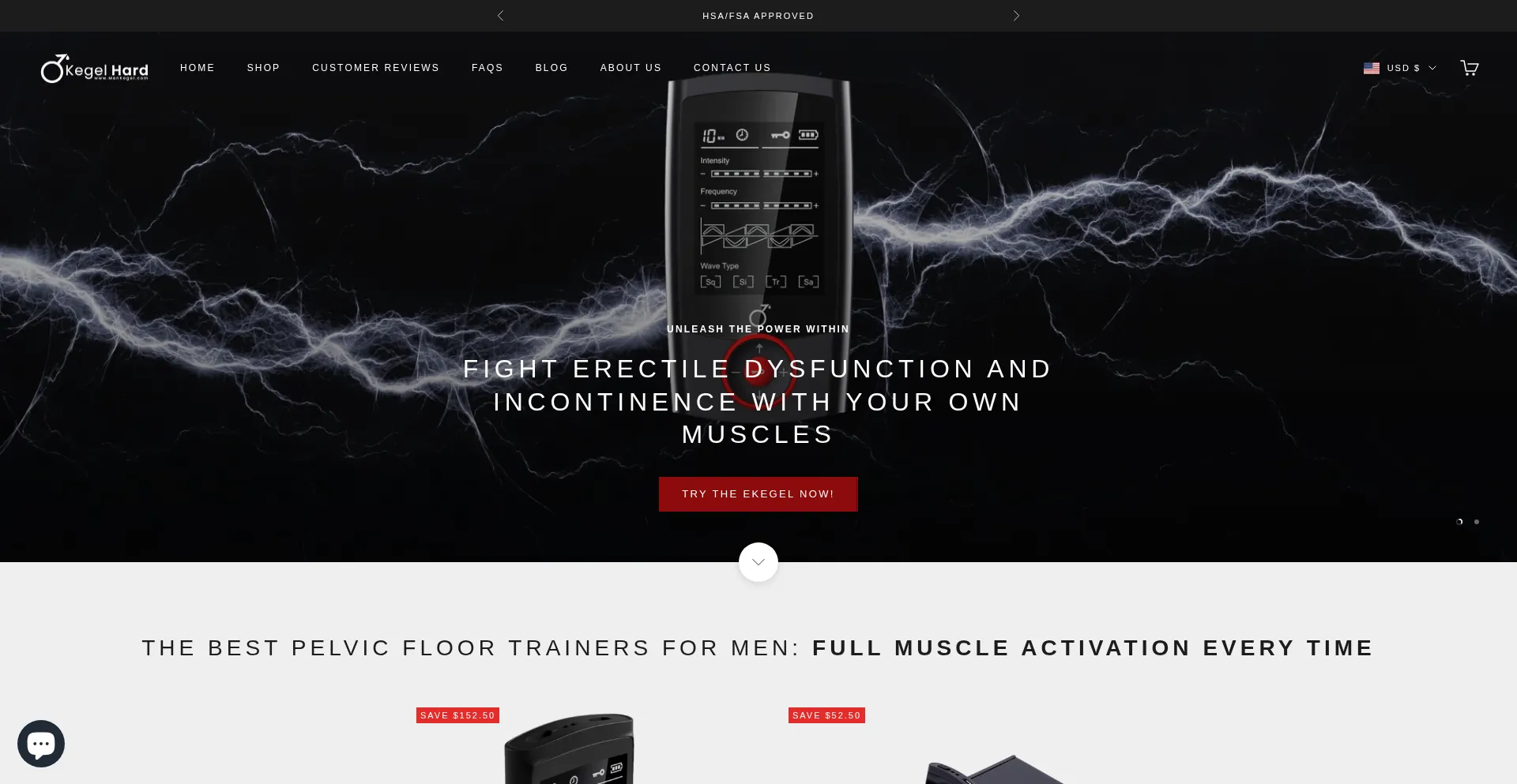 Website screenshot of Menkegel.com