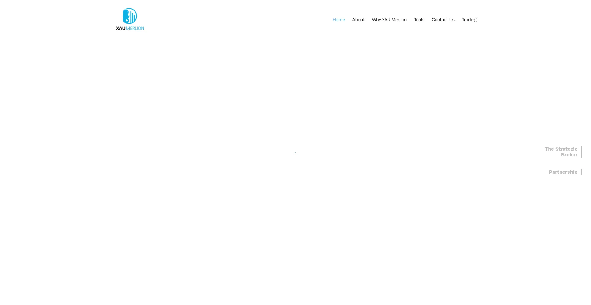 Website screenshot of Merlionfx.com