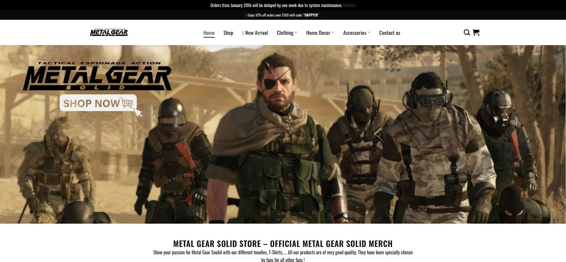 Metalgearsolid.store