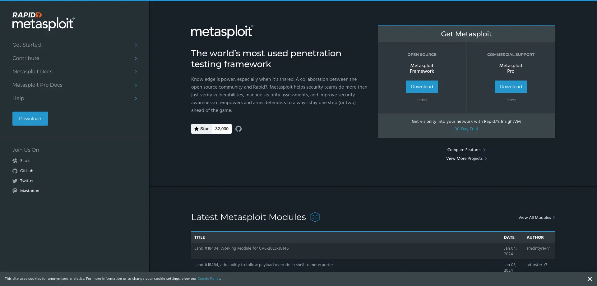 Metasploit.com