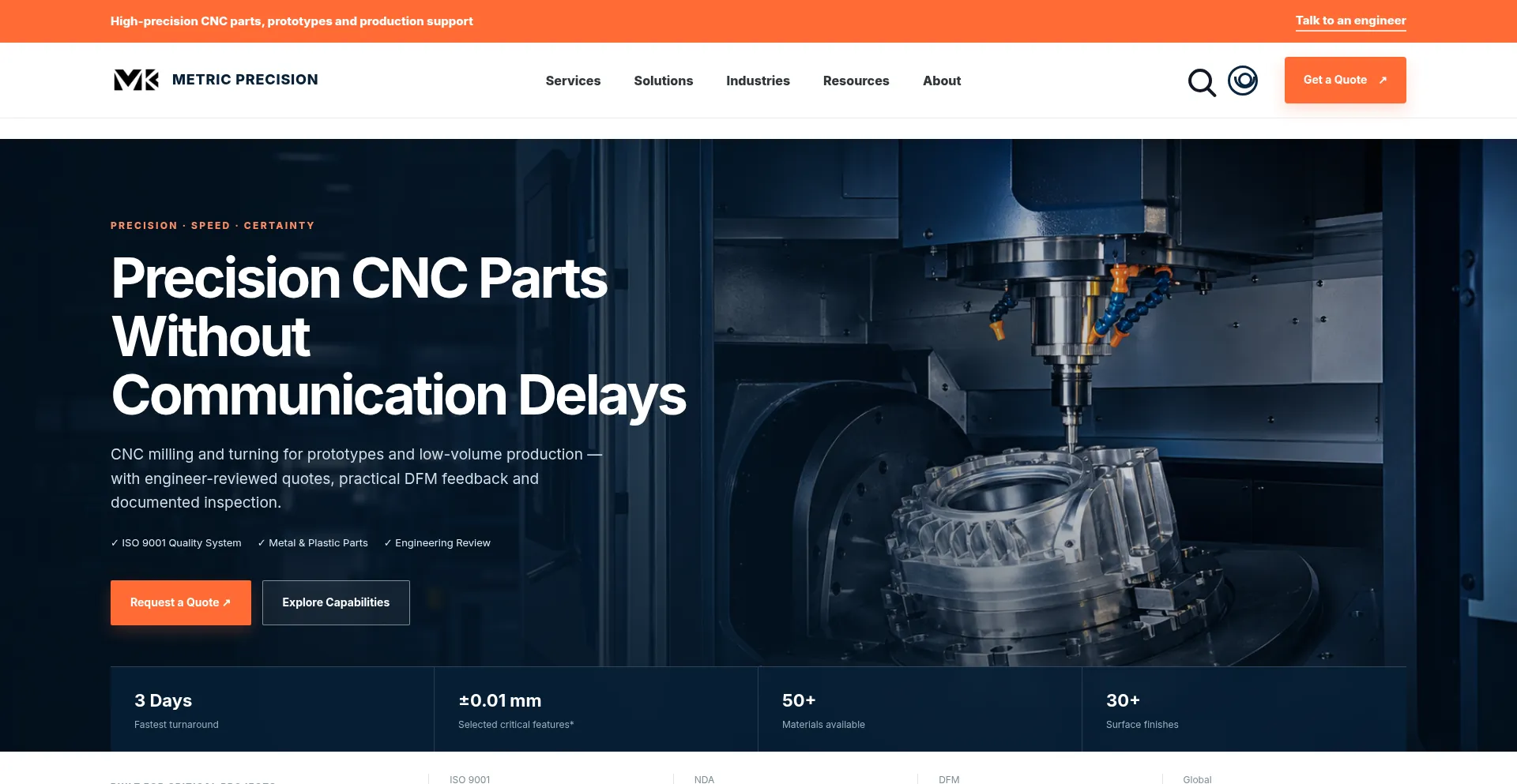 Metricprecisioncnc.com