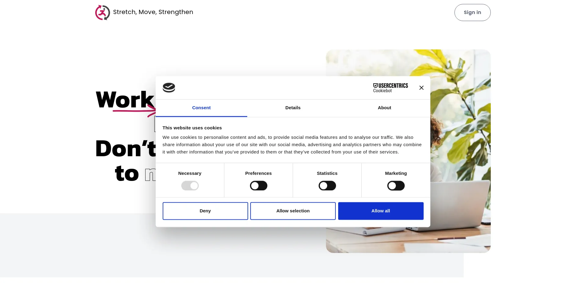 Website screenshot of Microcise.co.uk