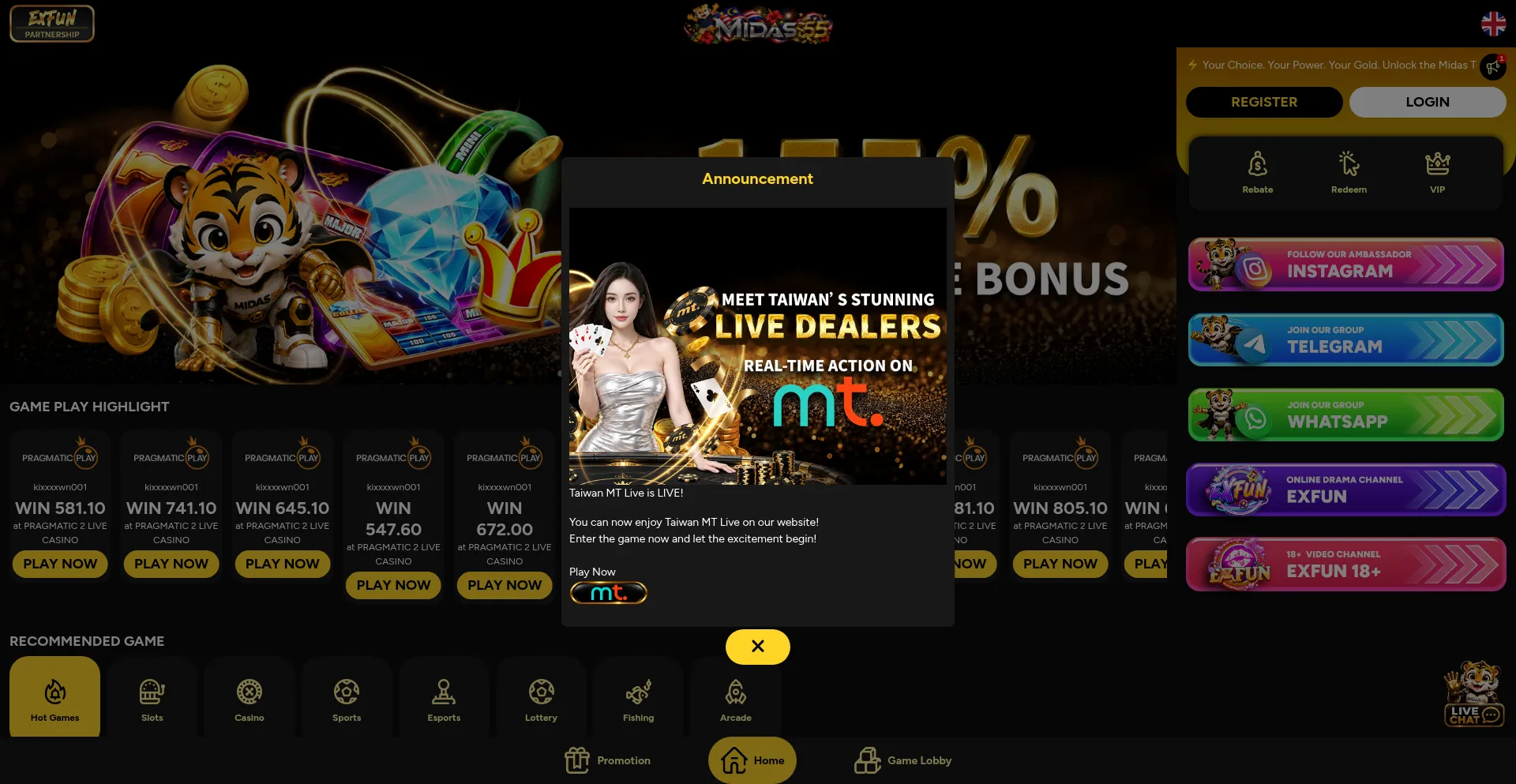 Midas55.com