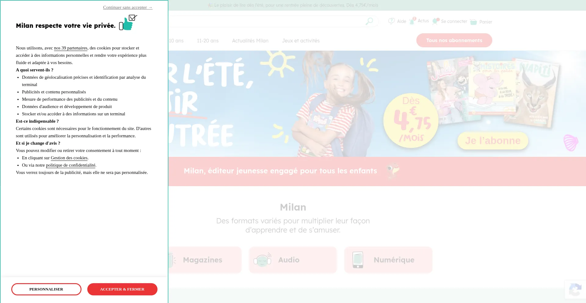 Milan-jeunesse.com