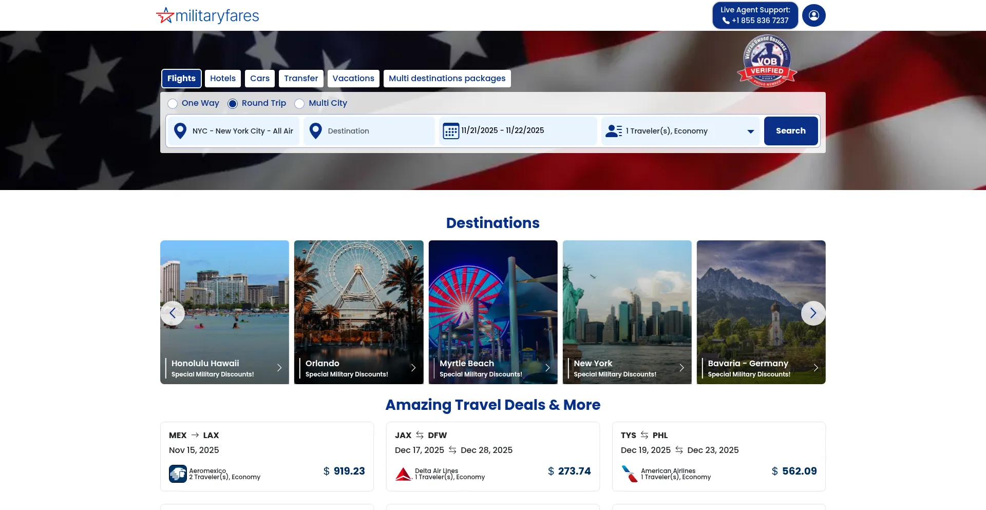 Militaryfares.com