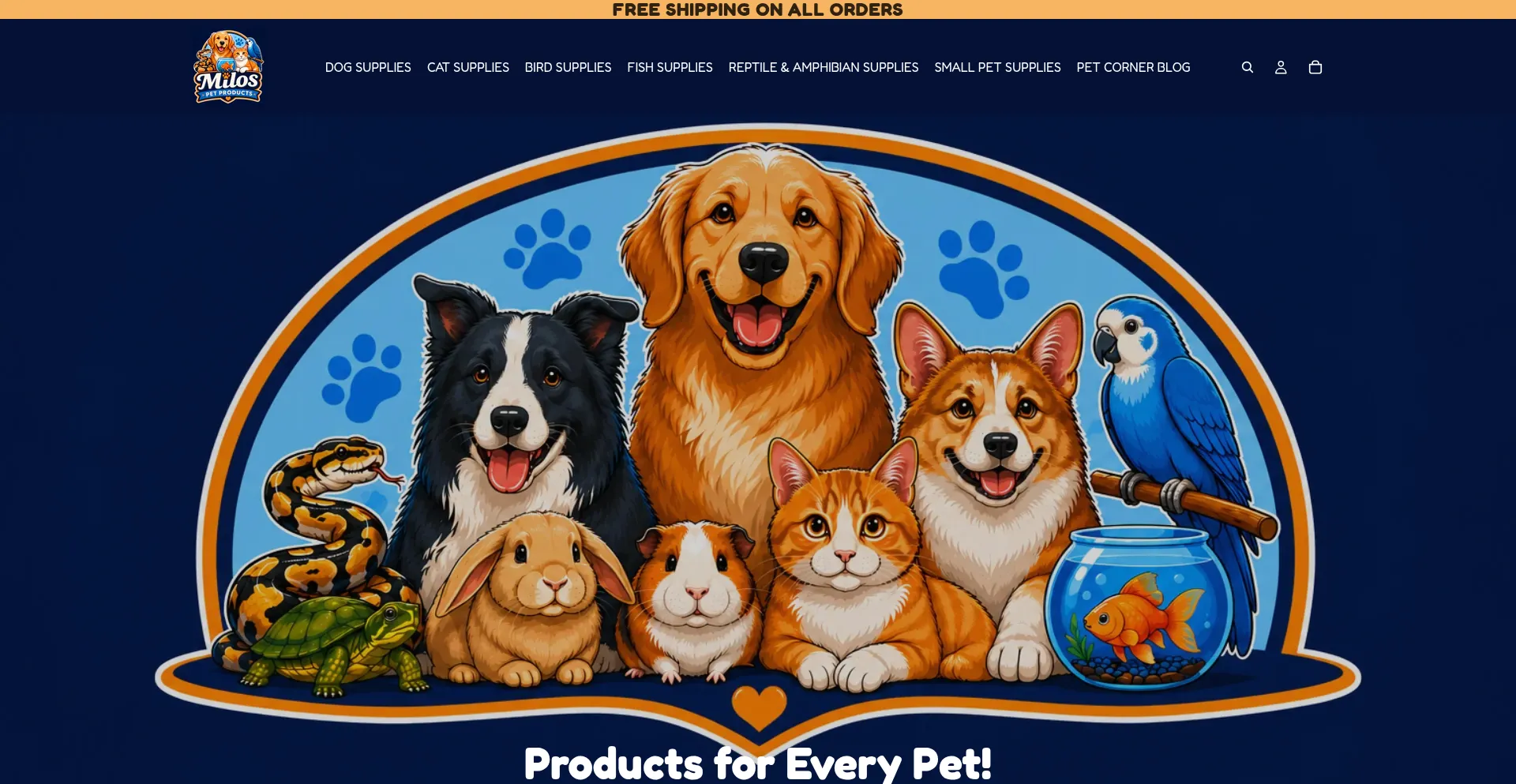 Milospetproducts.com