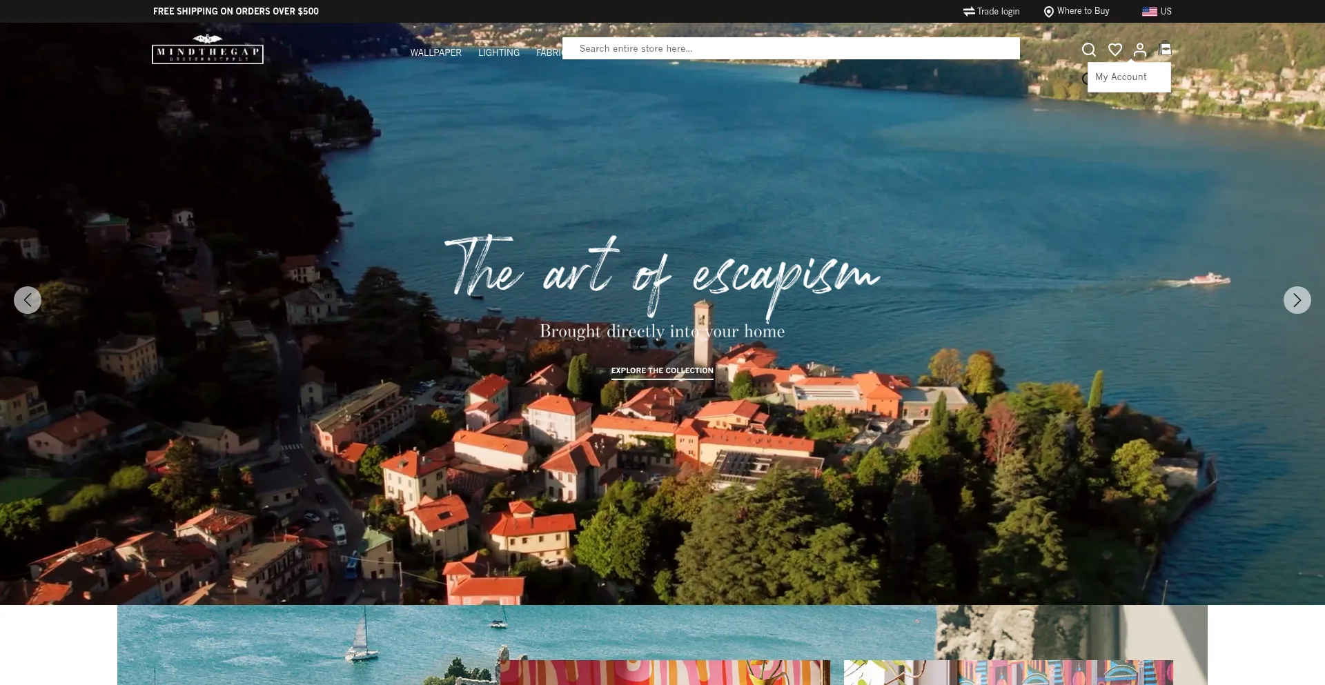 Website screenshot of Mindtheg.com