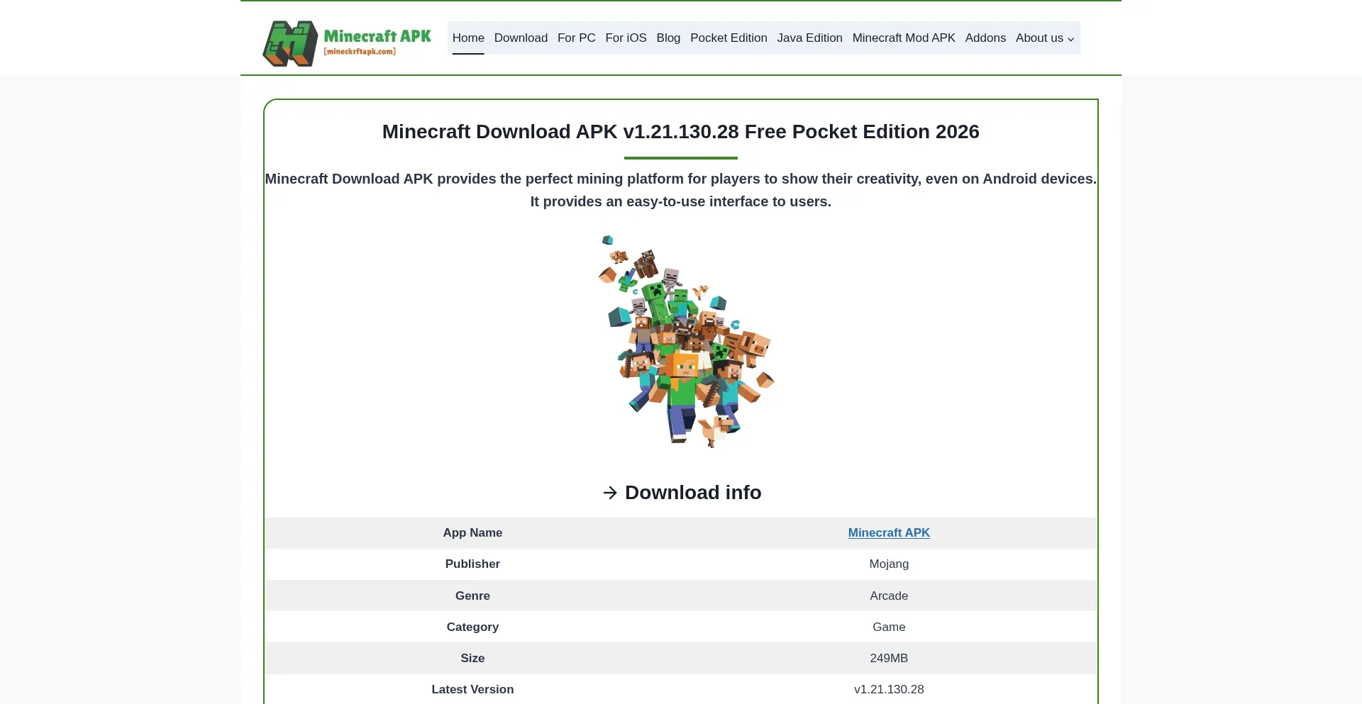 Mineckrftapk.com