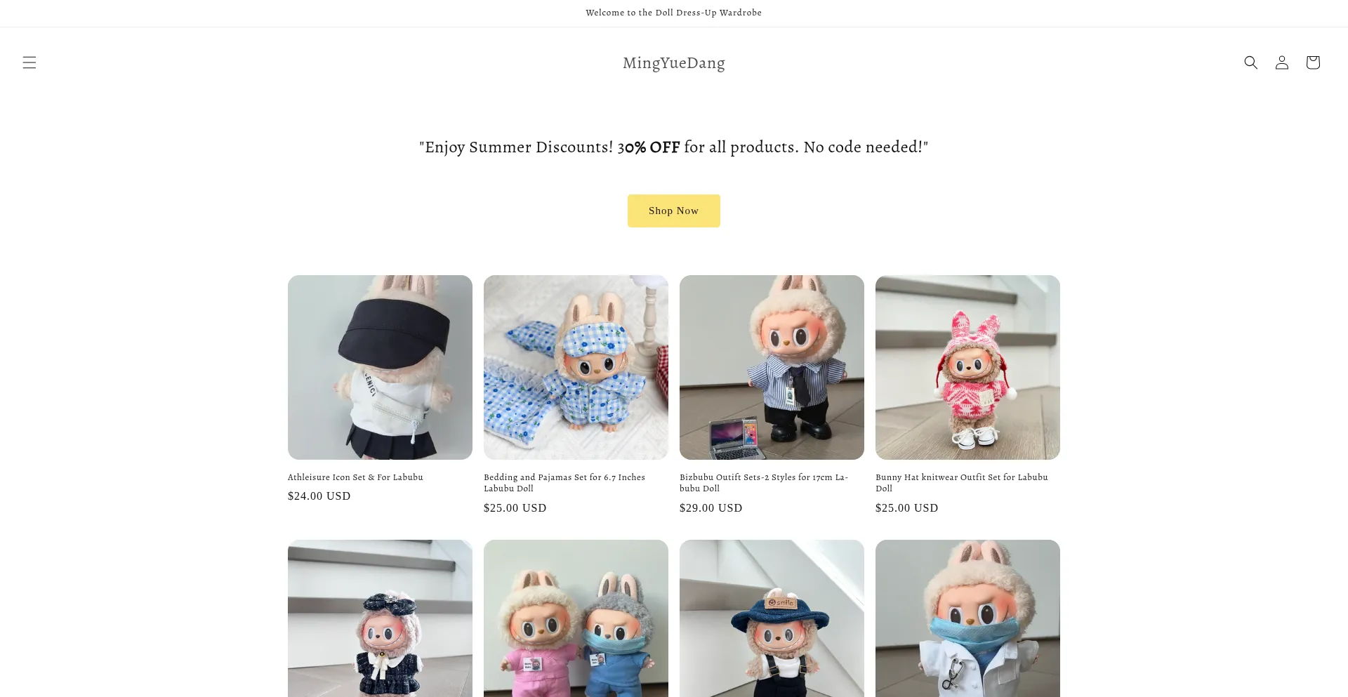 Website screenshot of Mingyuedang.com