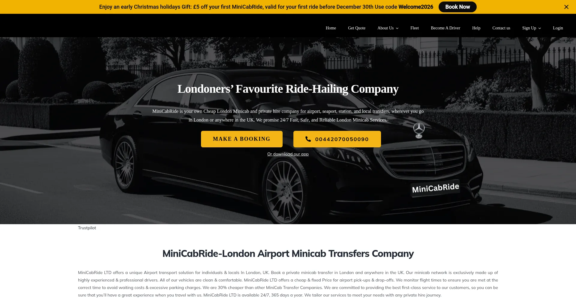 Minicabride.com