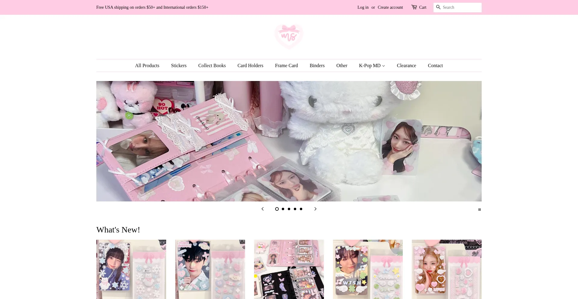 Website screenshot of Minsstudios.com
