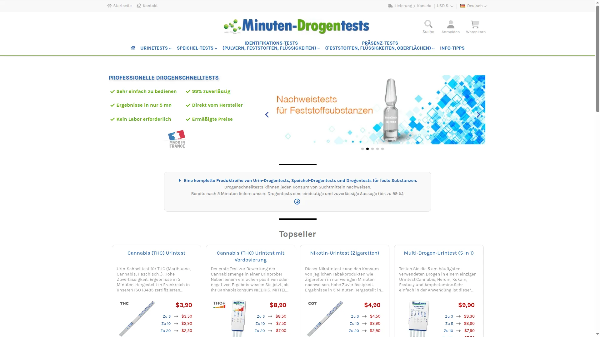 Minuten-drogentests.de