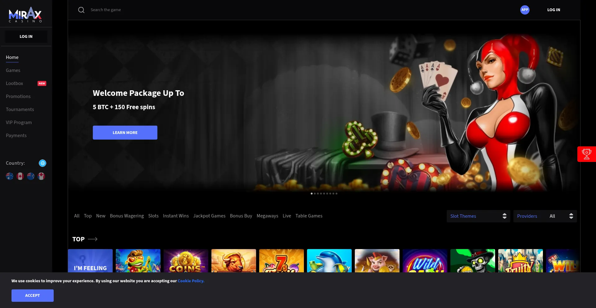 Miraxcasino.com