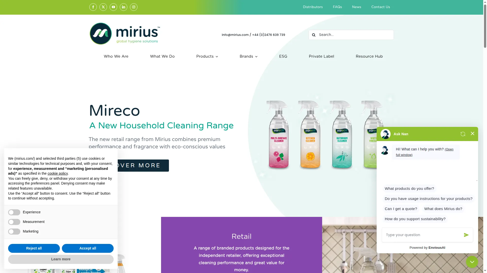Mirius.com