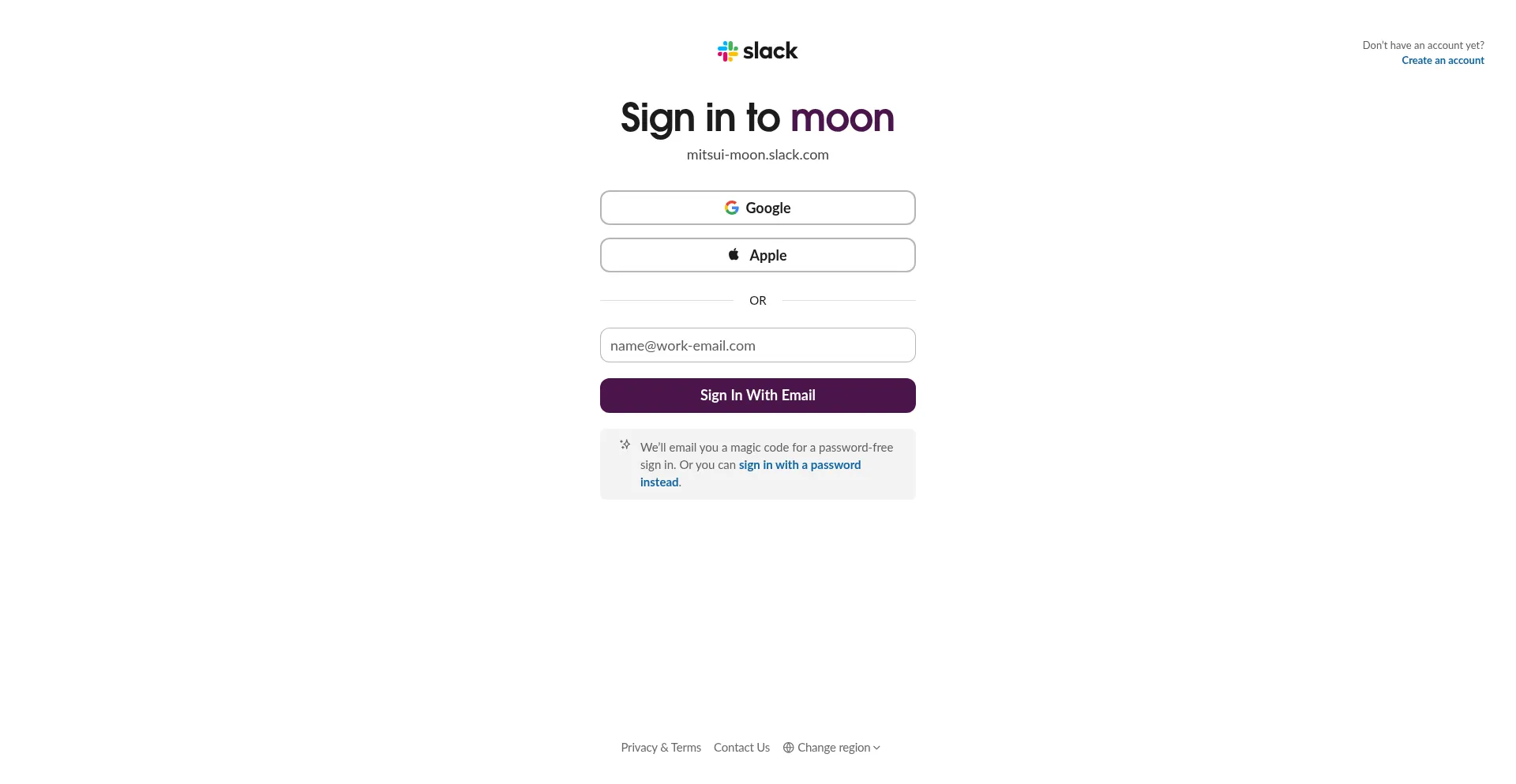 Mitsui-moon.slack.com