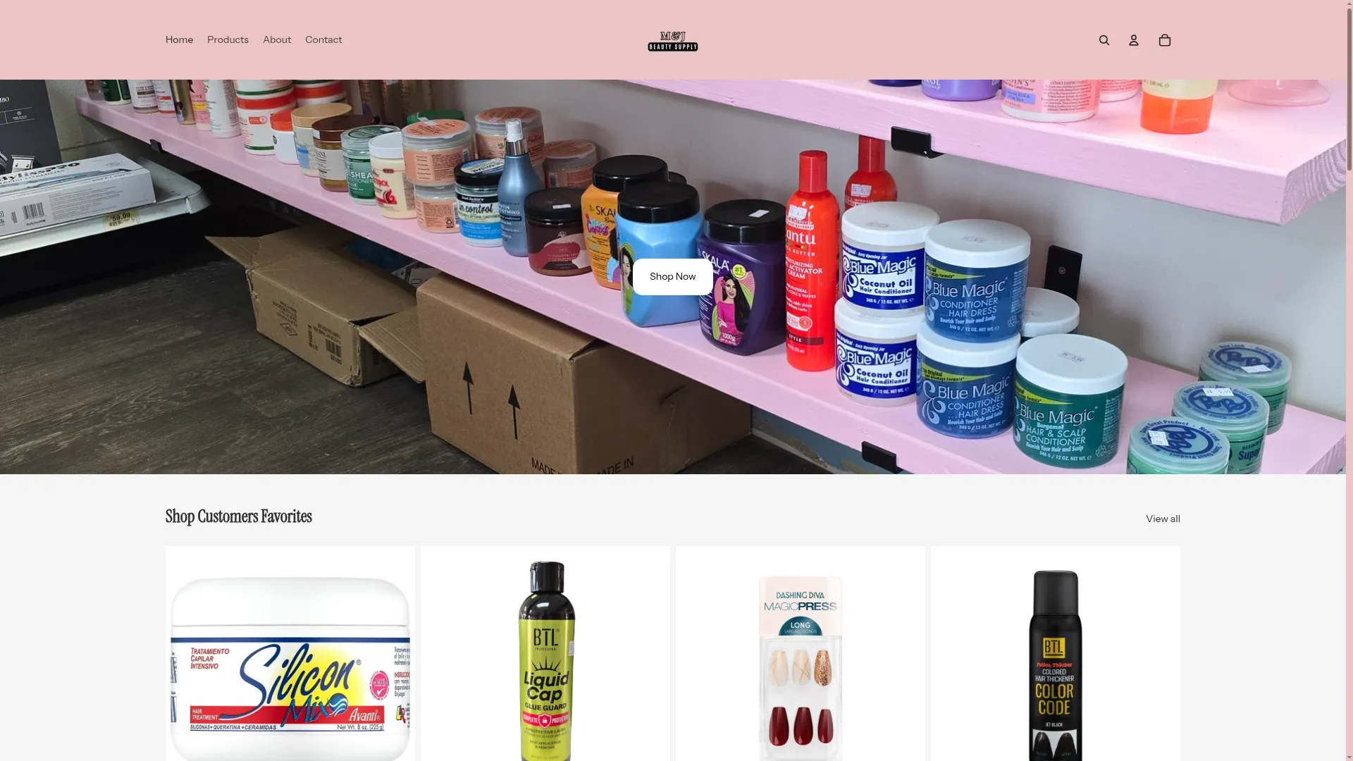 Mjbeautysupplyms.com