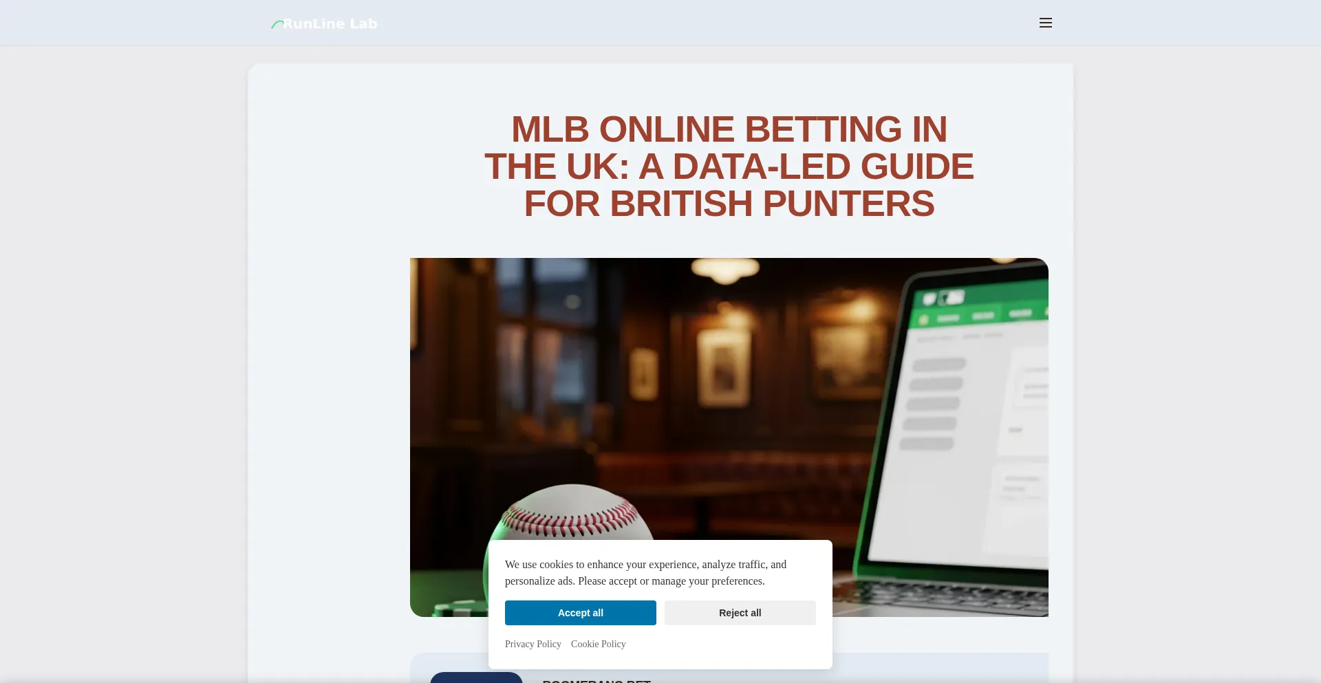 Mlbonlinebettinguk.com