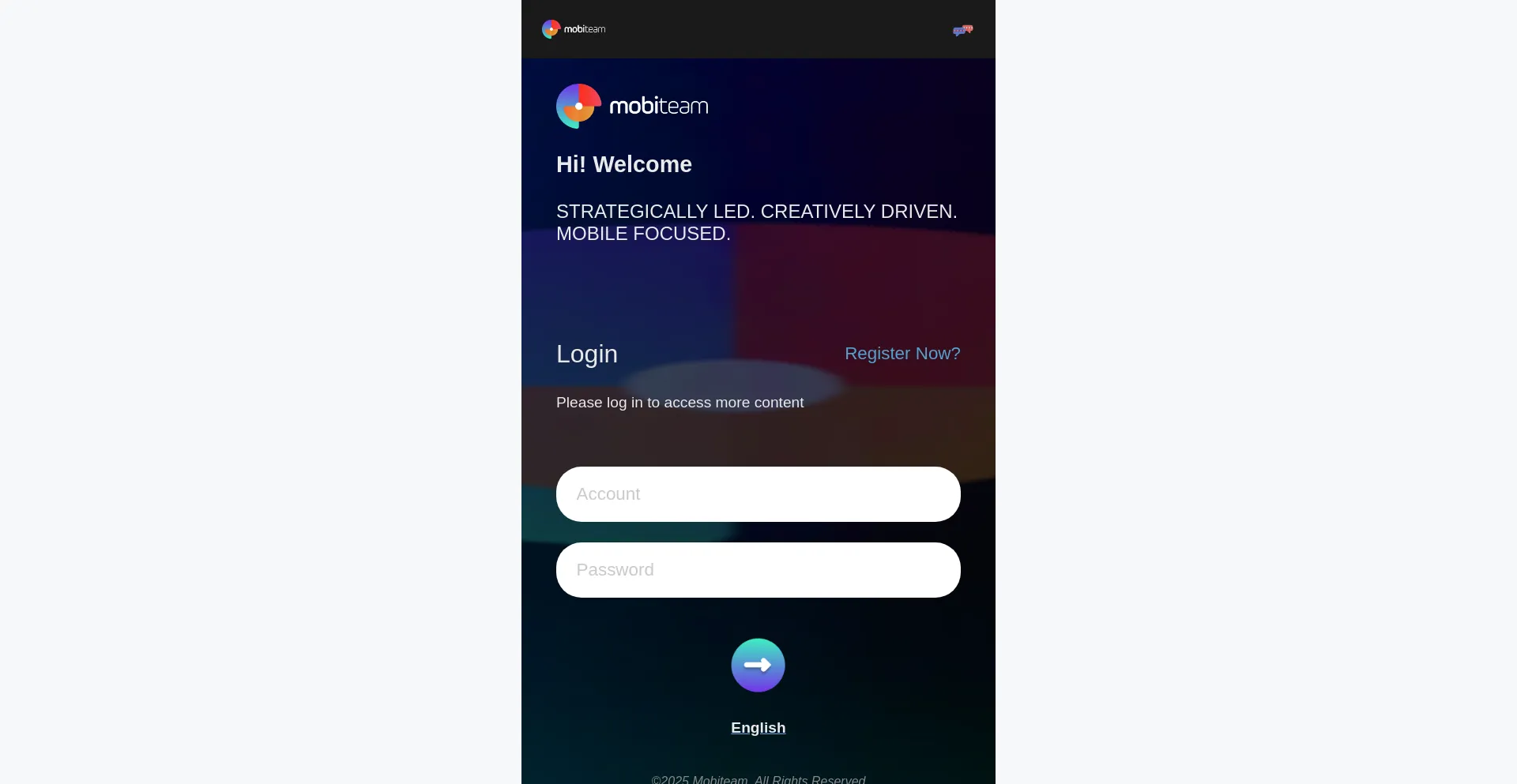 Website screenshot of Mobi-team.com