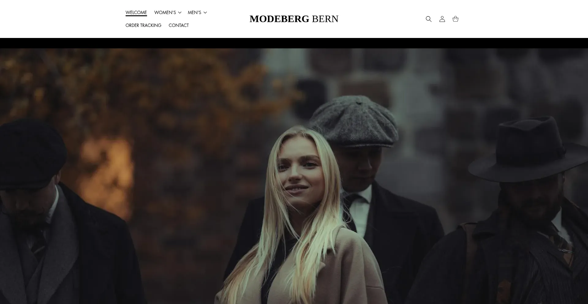 Website screenshot of Modeberg-bern.ch