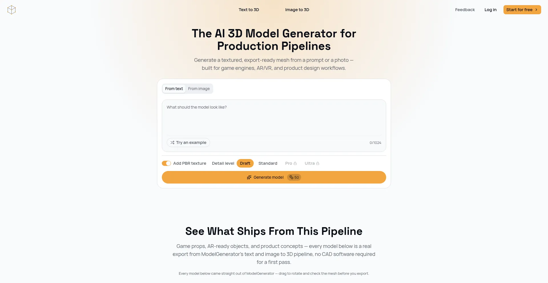 Modelgenerator.ai