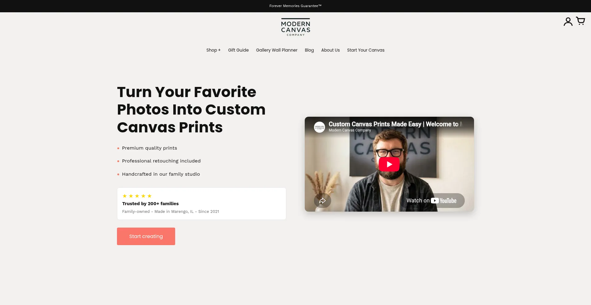 Moderncanvascompany.com