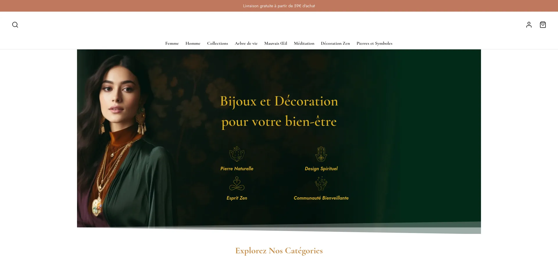 Website screenshot of Momentici.com