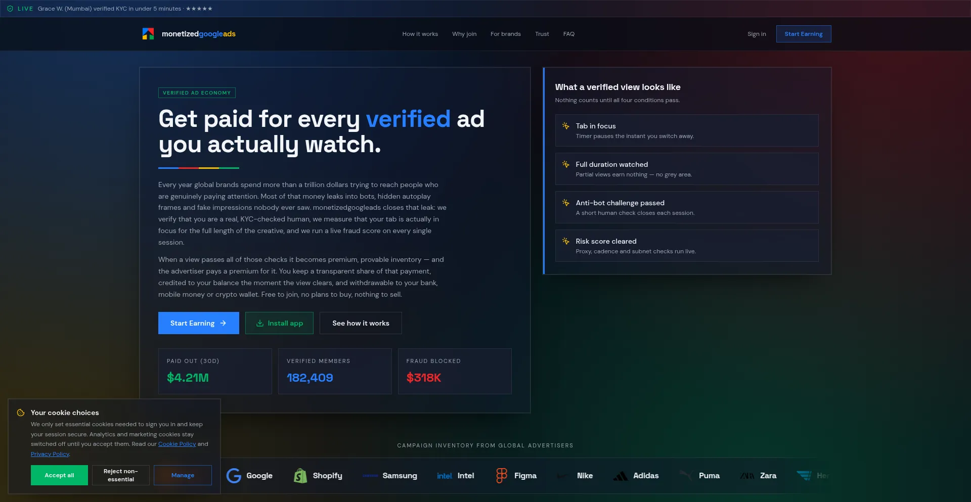 Monetizedgoogleads.app