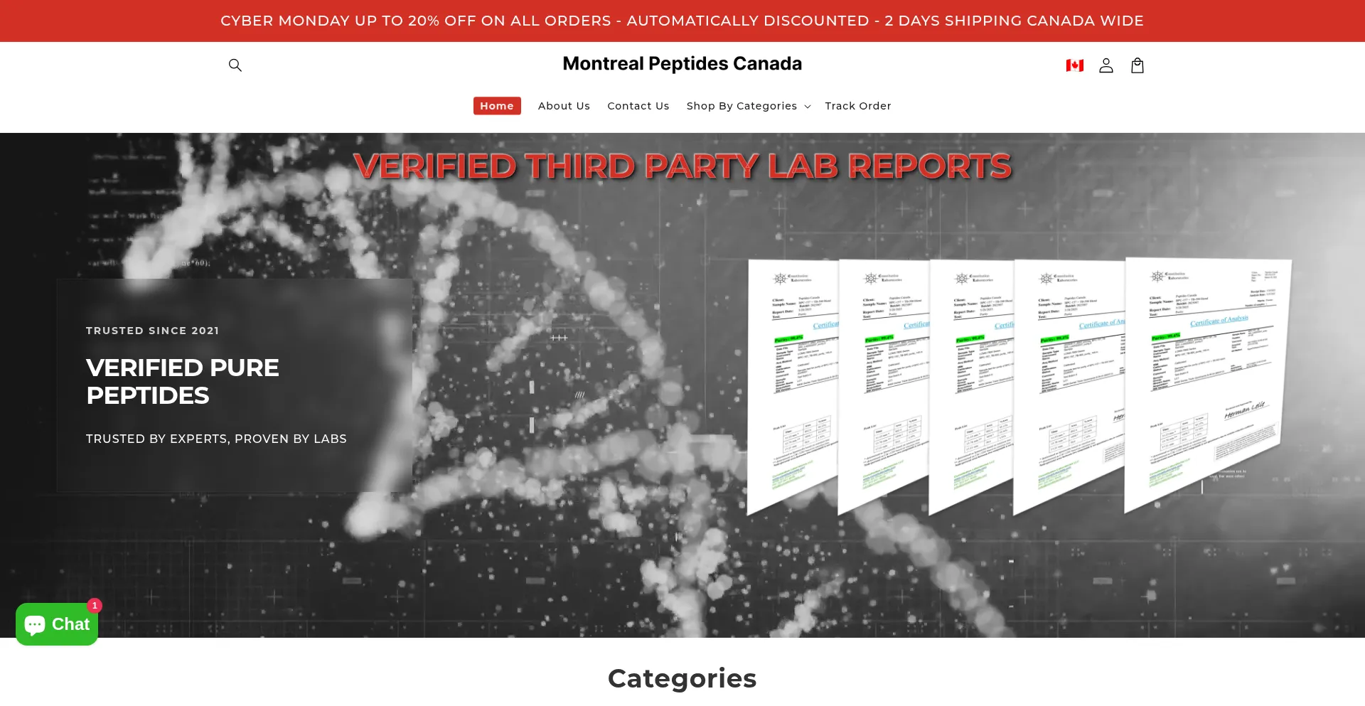 Montrealpeptides.ca