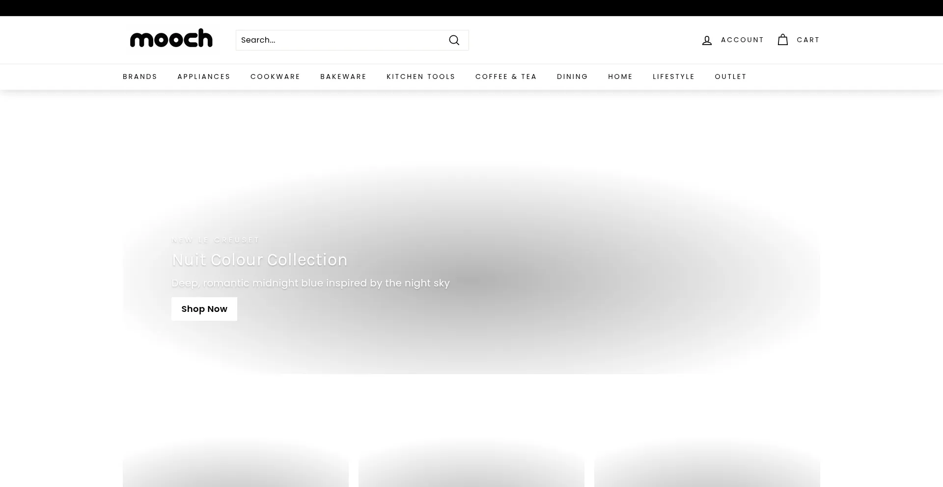 Website screenshot of Mooch.nz
