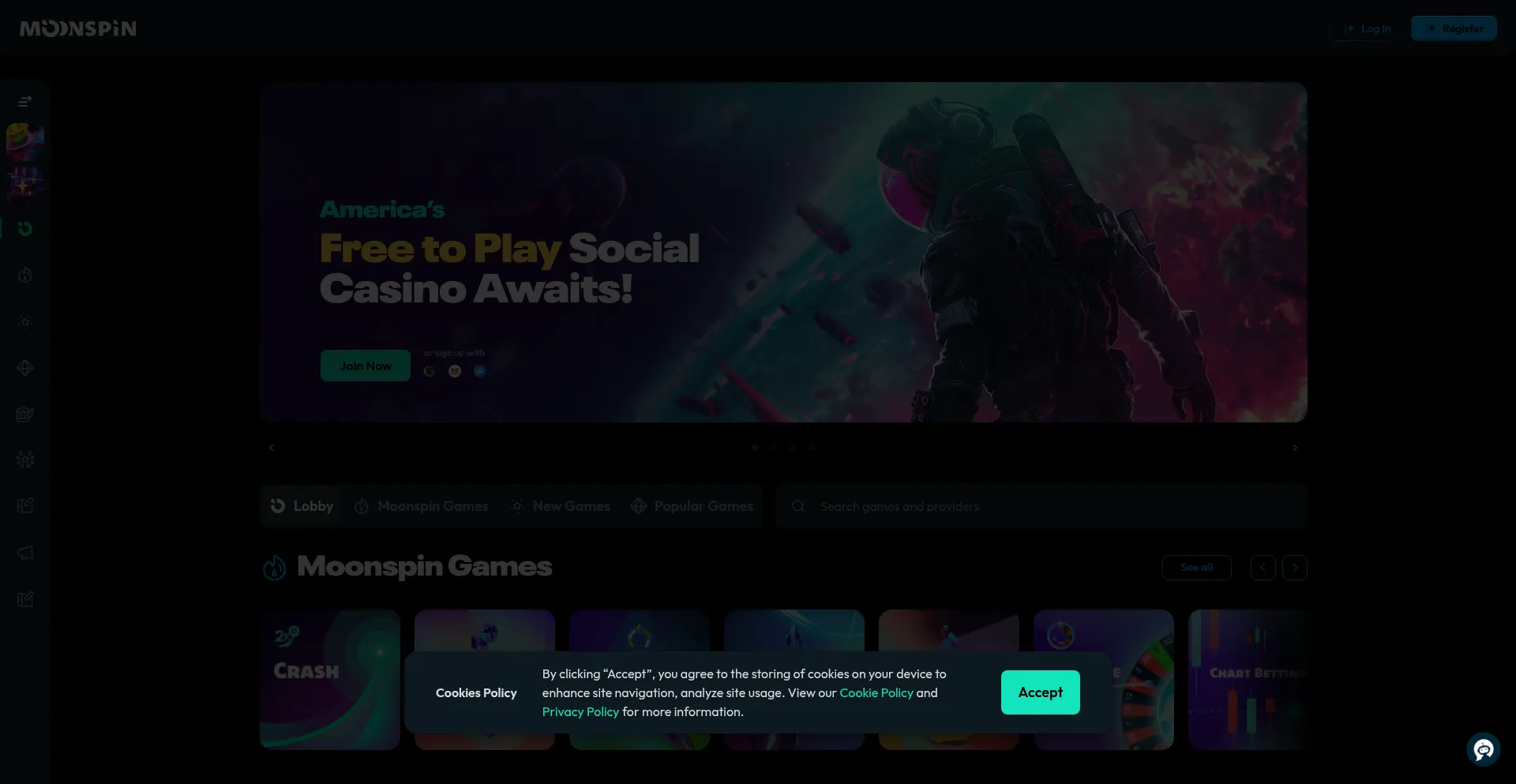 Moonspin.us