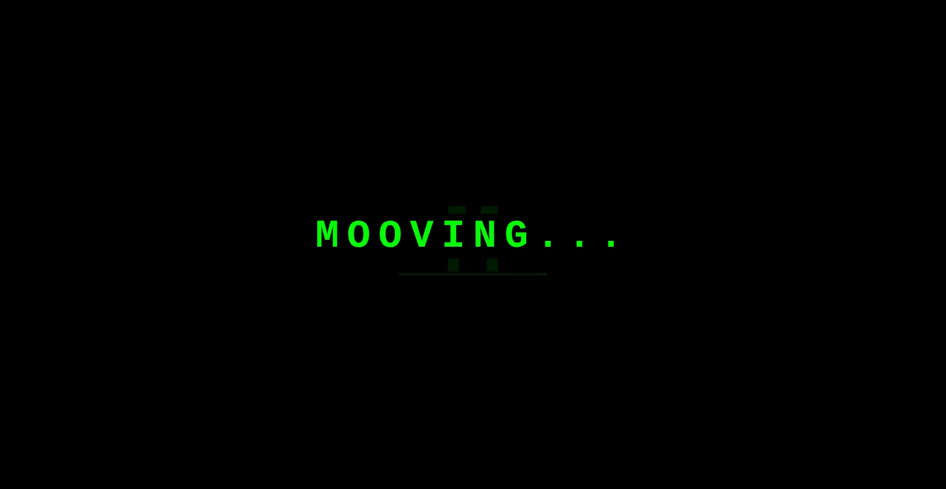 Website screenshot of Moovcoin.xyz