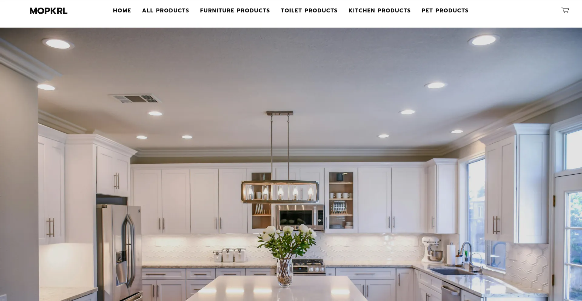 Website screenshot of Mopkrl.com