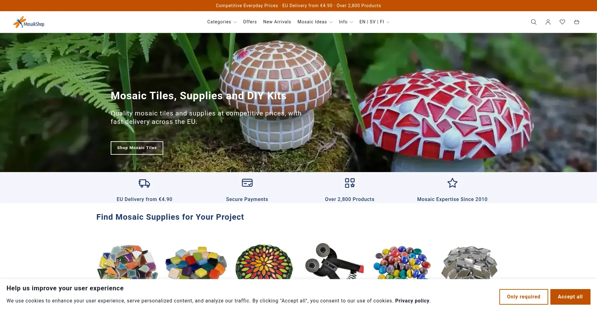 Mosaikshop.se