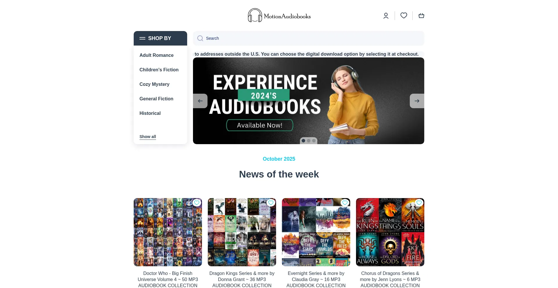Motionaudiobooks.com