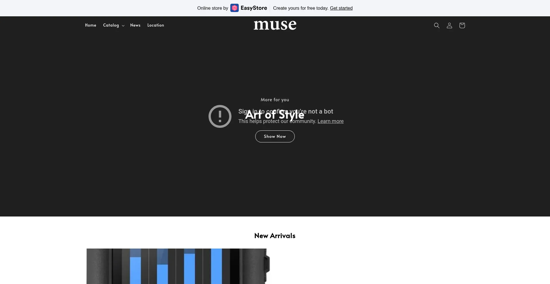 Website screenshot of Motiongearauto.easy.co