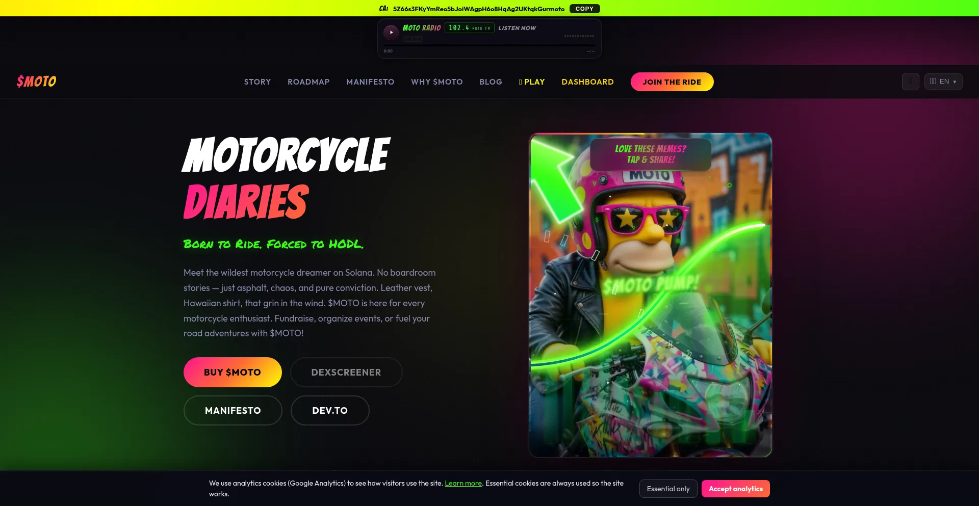 Motorcyclediaries.fun