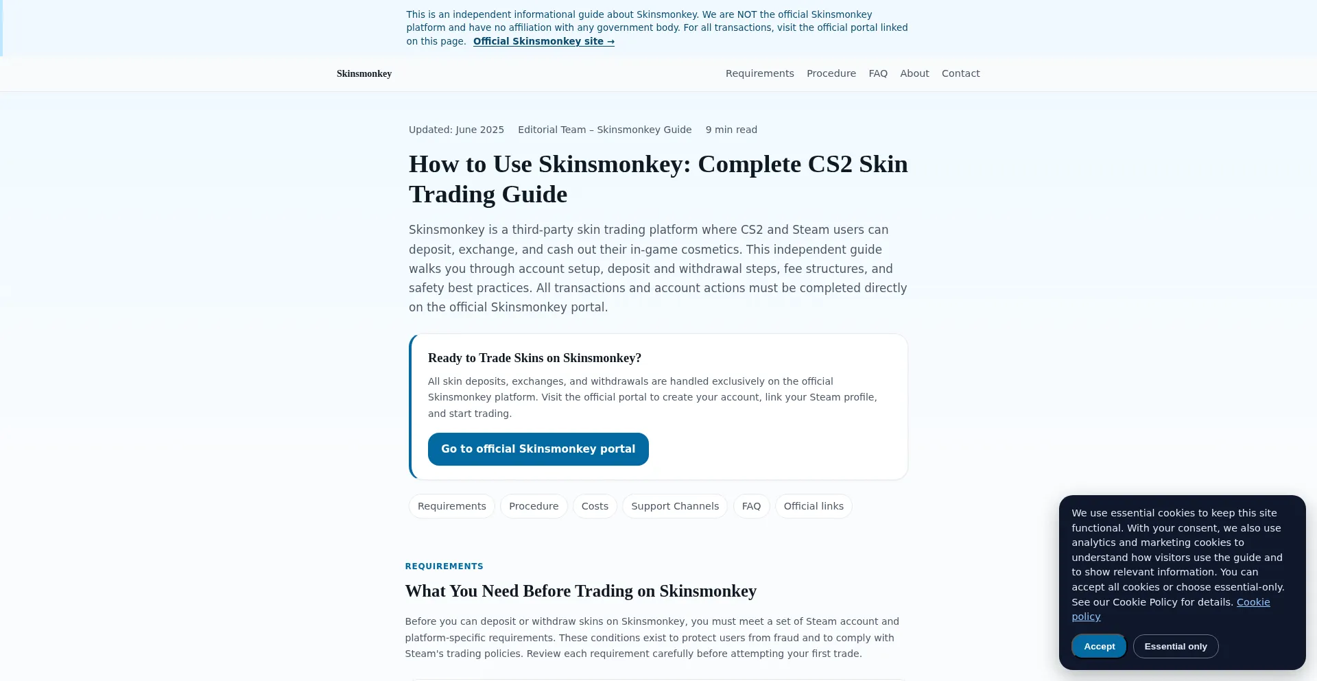 Mrskinmonkeys.com