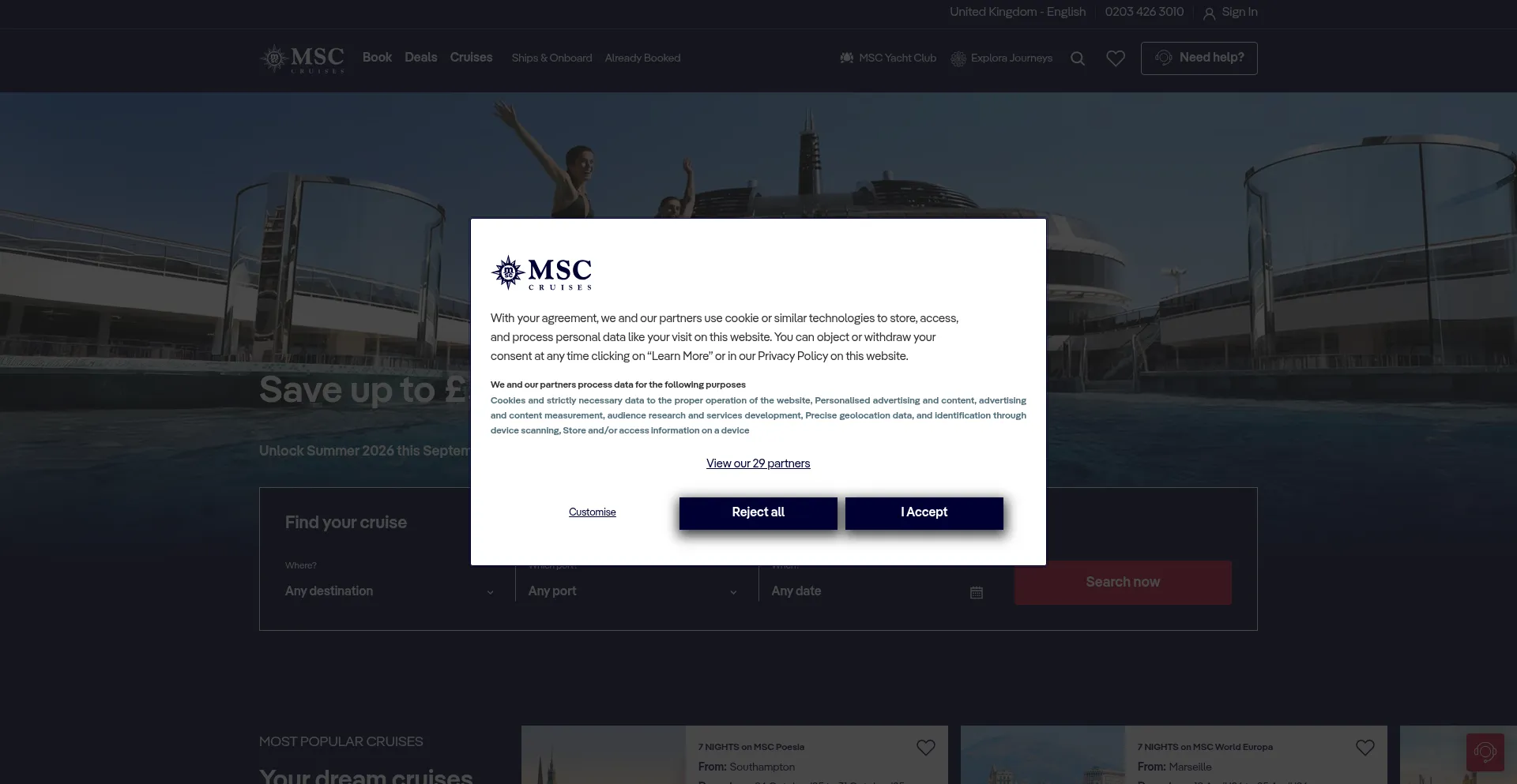 Msccruises.co.uk