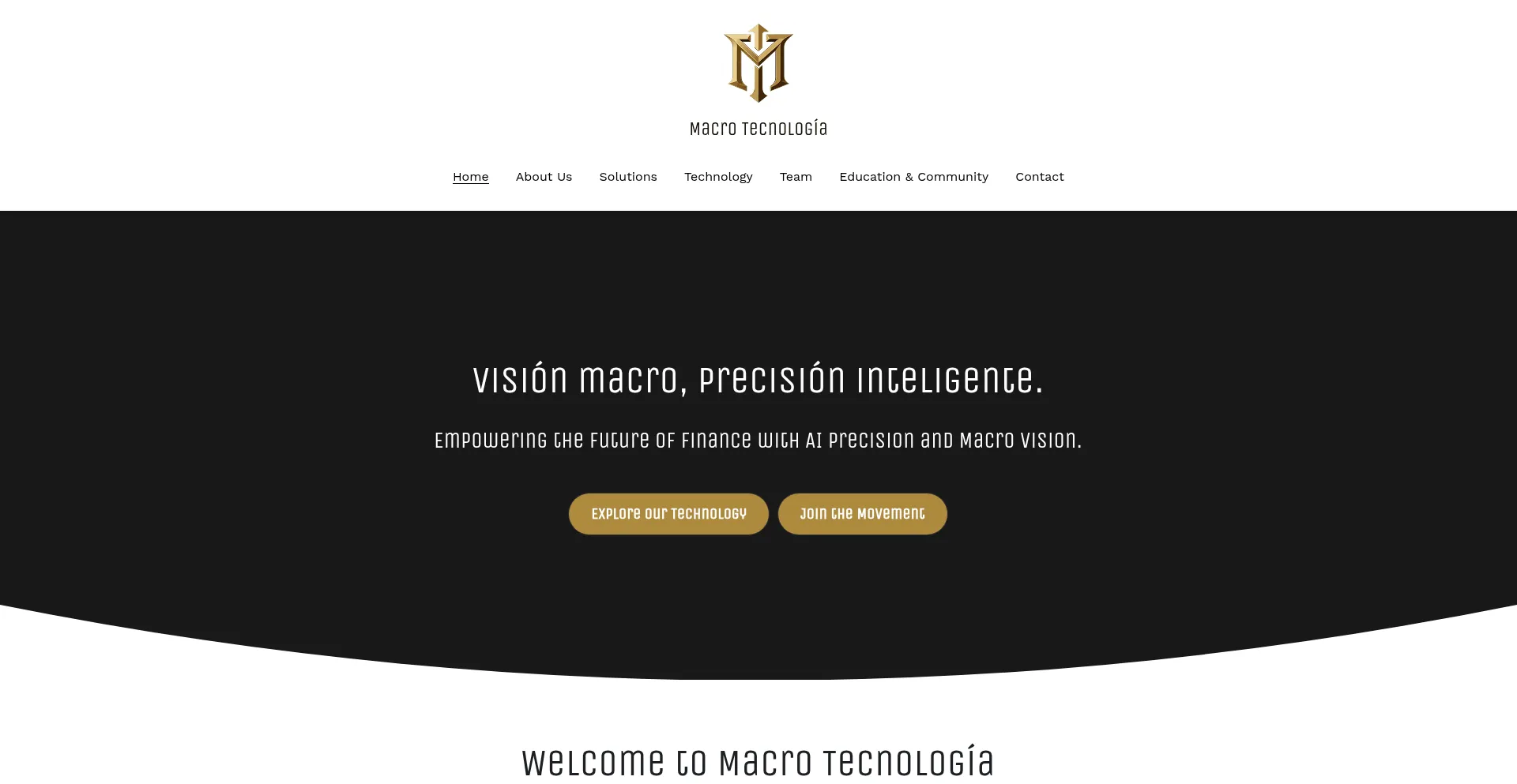 Website screenshot of Mtunity.com