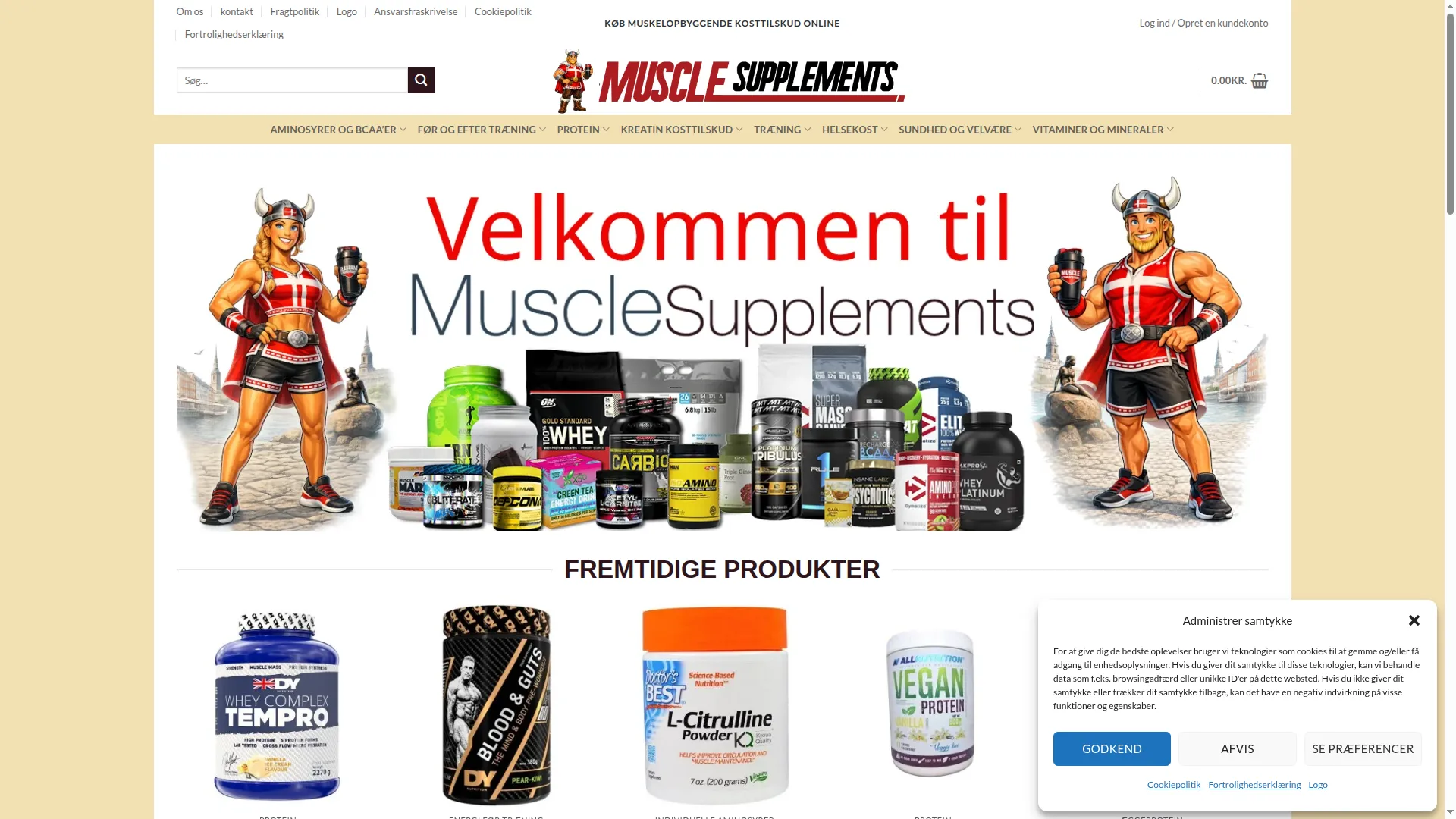 Musclesupplements.dk